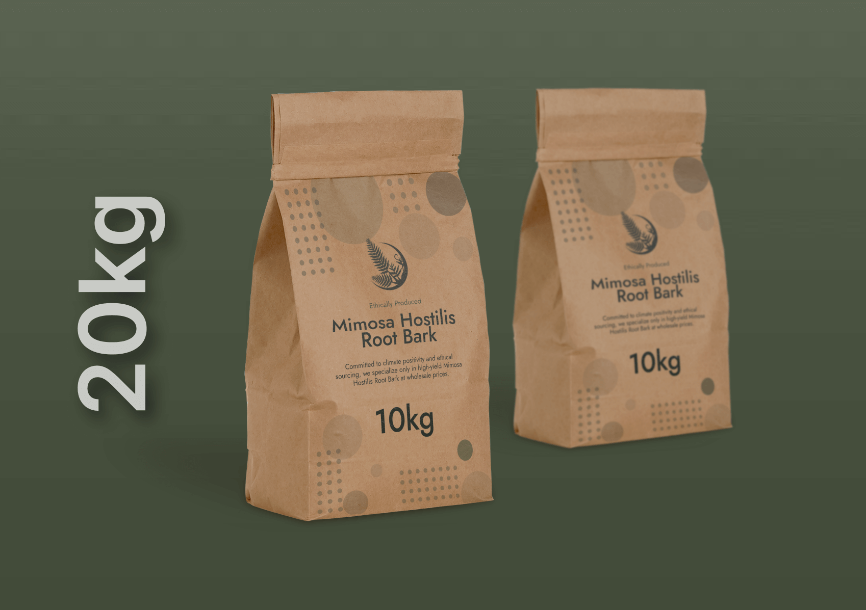Mimosa Hostilis Root Bark (20kg)